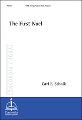 The First Noel SATB choral sheet music cover